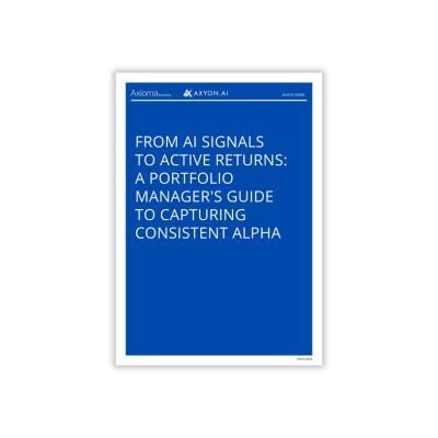From AI Signals to Active Returns A Portfolio Managers Guide to Capturing Consistent Alpha